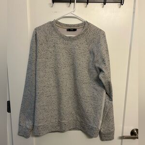 VINCE Heathered Gray Crewneck